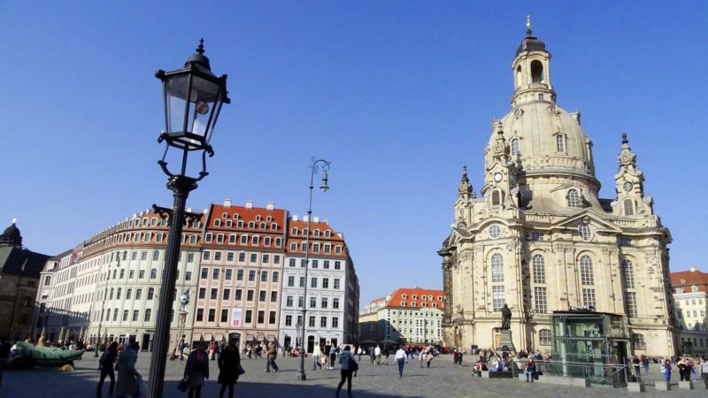 Dresden – Frauenkirche am Neumarktplatz