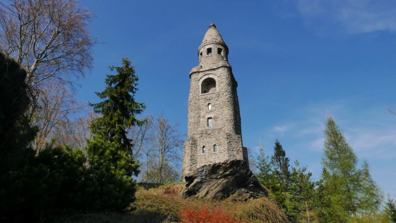 Asch (CZ), Aussichtsturm beim Campingplatz