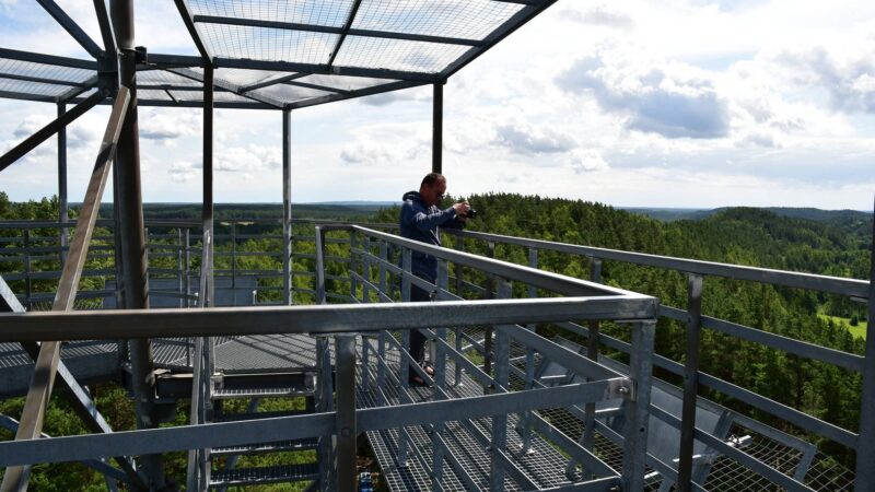 Aussichtsturm Aukstaitija Nationalpark