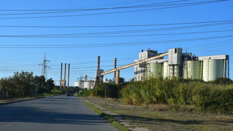 Industrie bei Portoscuso