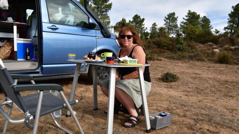 Offroad-Tour Pilgerweg Frühstück