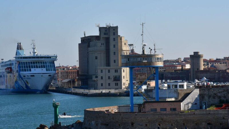 Ankunft in Livorno