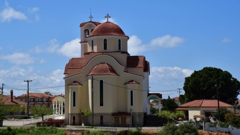 typische griechische Kirche