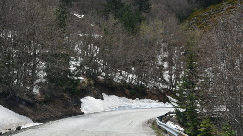 Offroadtour mit Schneeresten