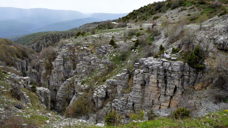 in der Nähe der Vikosschlucht