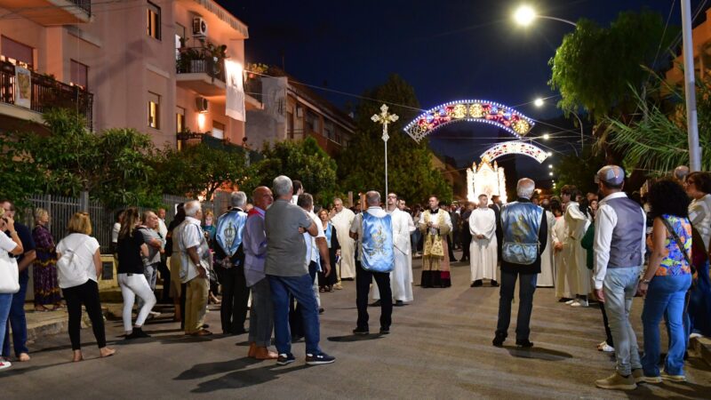 Prozession in Santa Flavia