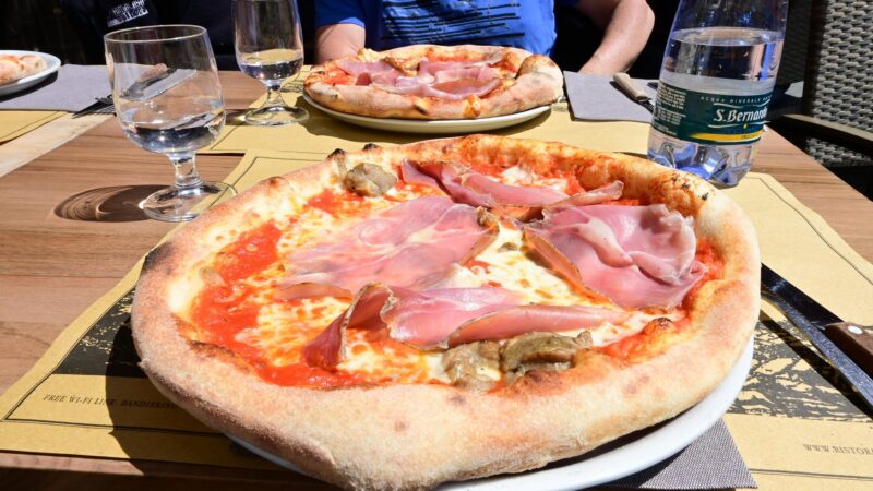 Pizza in Siena