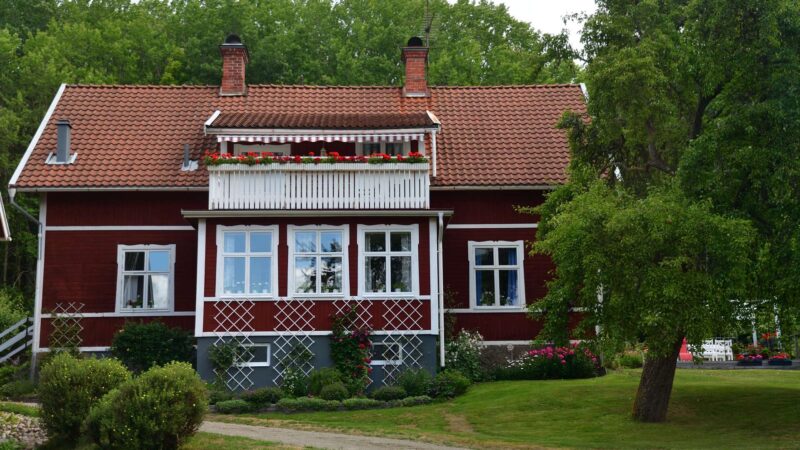 typisches Schwedenhaus