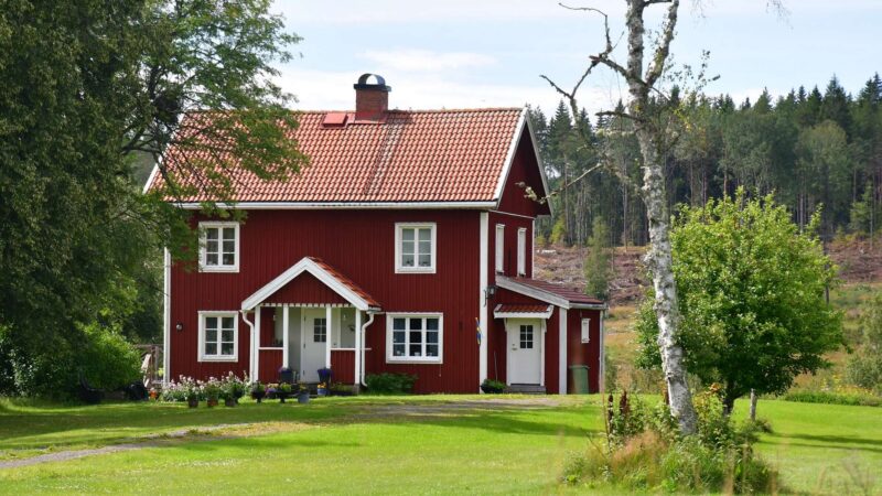 schönes Schwedenhaus