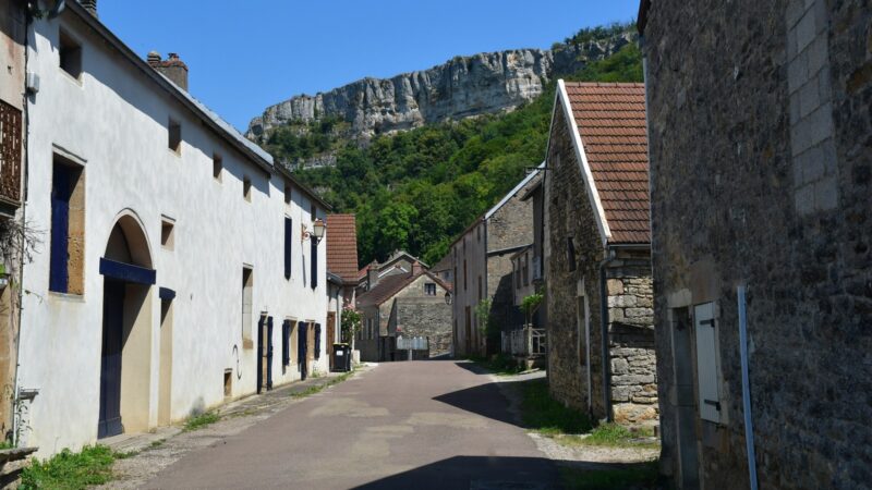 Dorf im Burgund