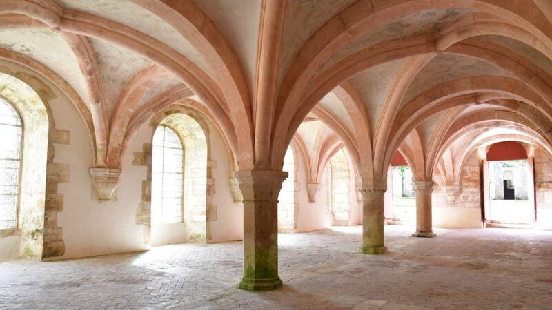 L’Abbaye Fontenay Kapitelsaal