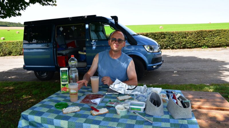 Picknick im Schatten