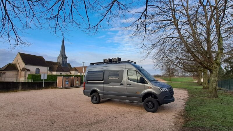 Stellplatz Saunières