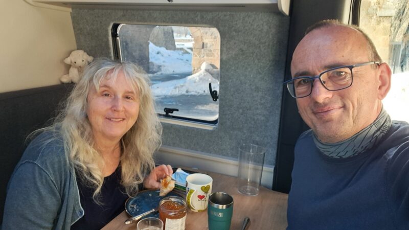 Wir haben es gemütlich