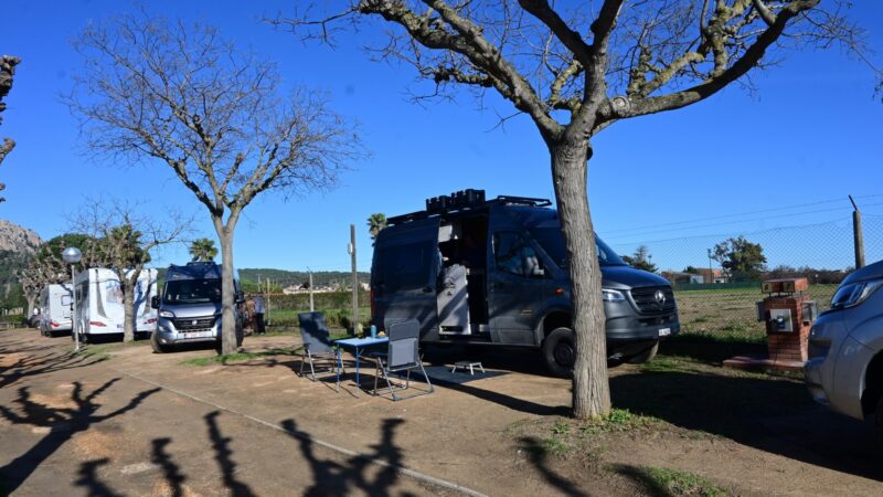 relaxen auf dem Camping