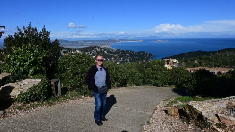 auf dem Weg zum Castell