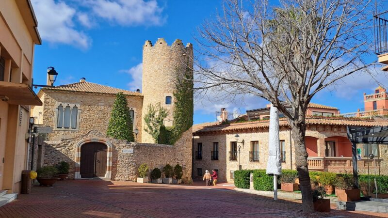 Begur Turm schützt vor Seeräuber