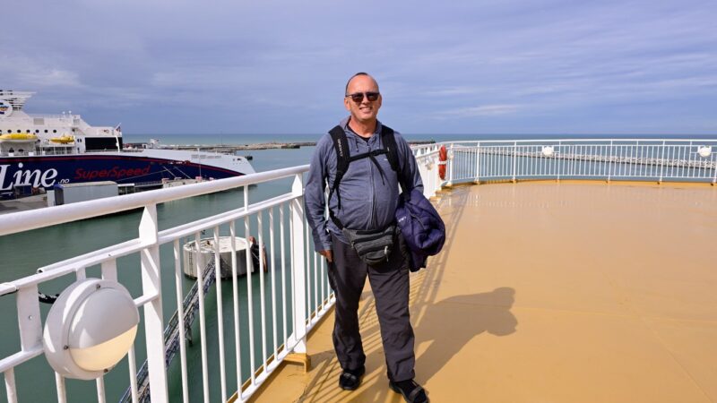 auf der Fähre nach Norwegen